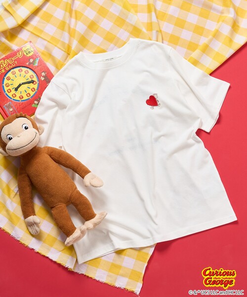 FREAK'S STORE（フリークスストア） tシャツ 「おさるのジョージ