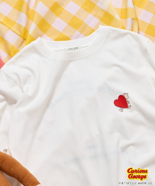 FREAK'S STORE（フリークスストア） tシャツ 半袖 「おさるのジョージ