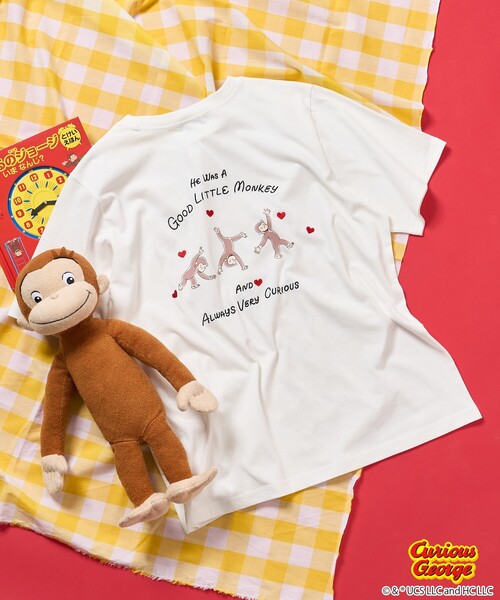 FREAK'S STORE（フリークスストア） tシャツ 半袖 「おさるのジョージ