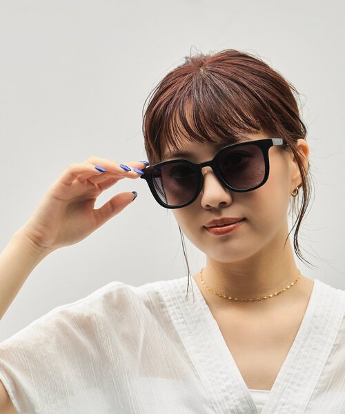 Zoff サングラス SUNCUTGlasses/UV100%CUT ウェリントン型