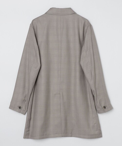 「SHIPS Colors」 ステンカラーコート MEDIUM ベージュ メンズ_画像3