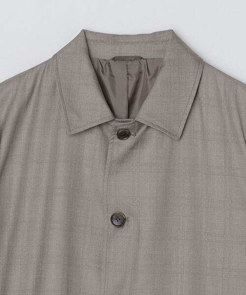 「SHIPS Colors」 ステンカラーコート MEDIUM ベージュ メンズ_画像6