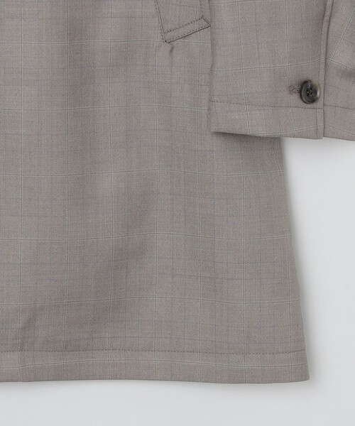 「SHIPS Colors」 ステンカラーコート MEDIUM ベージュ メンズ_画像9