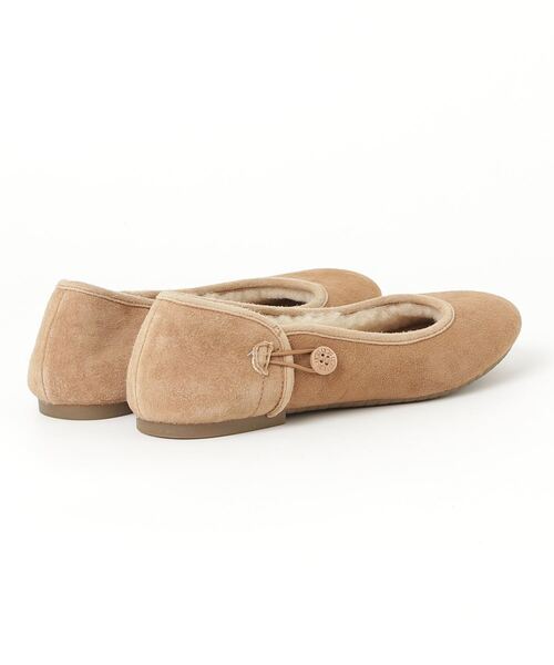 [UGG] балетки 24cm Brown женский 