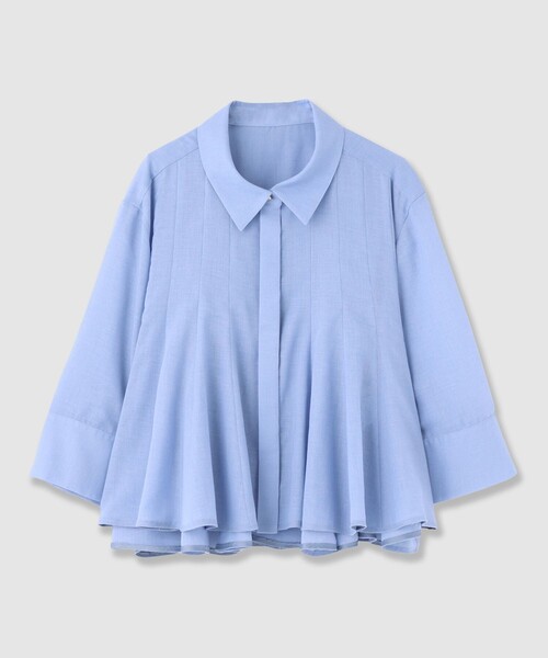 【アナイ】薄手シャツ・ブラウス ANAYI ブラウス シャツ シアーオーガンジーボウタイ レディース