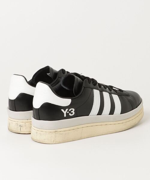 Y-3 「Y-3」 ローカットスニーカー 26cm ブラック メンズ