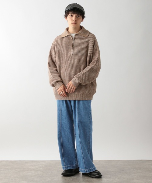 「RAGEBLUE」 加工デニムパンツ LARGE ブルー系その他 メンズ