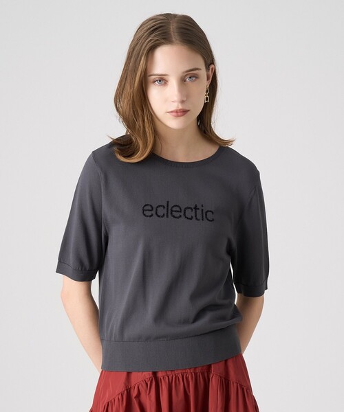 ANAYI（アナイ） ニット セーター ECLECTIC ロゴプルオーバー