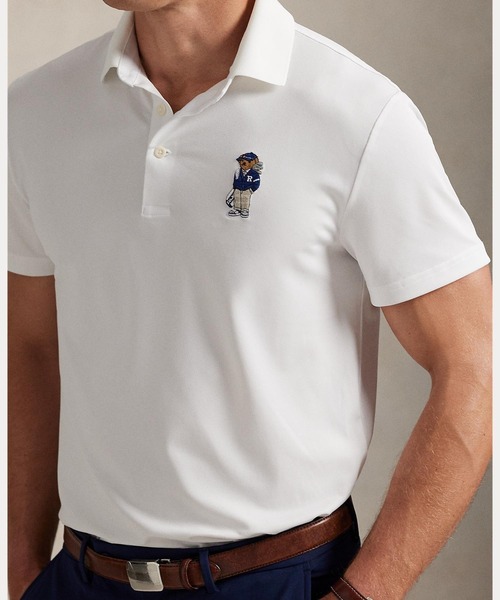 RLX ポロシャツ テーラード フィット Polo ベア ポロシャツ メンズ