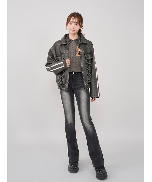 Darich（ダーリッチ） コート アウター ラインレザーオーバー