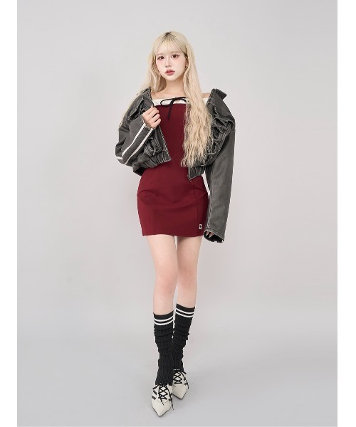 Darich（ダーリッチ） コート アウター ラインレザーオーバー