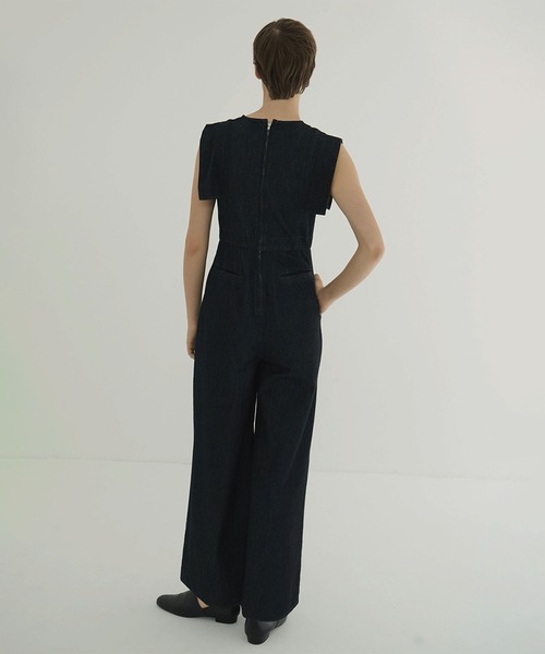 CLANE（クラネ） オールインワン SQUARE SLEEVE DENIM ALL IN ONE
