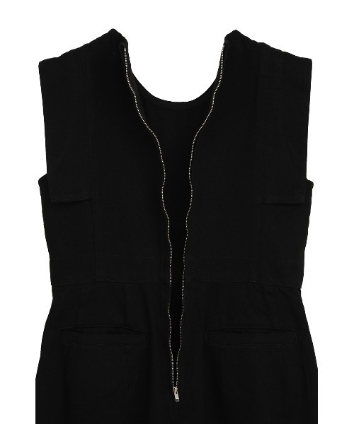 CLANE（クラネ） オールインワン SQUARE SLEEVE DENIM ALL IN ONE