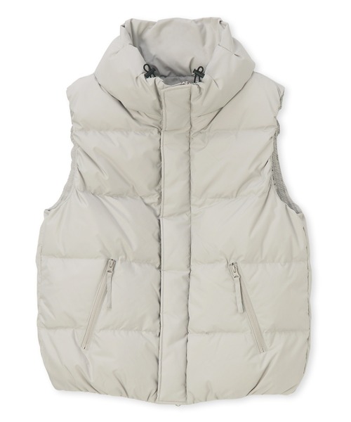 LANVIN en Bleu ブルゾン アウター ボリュームネック シンプル ダウン