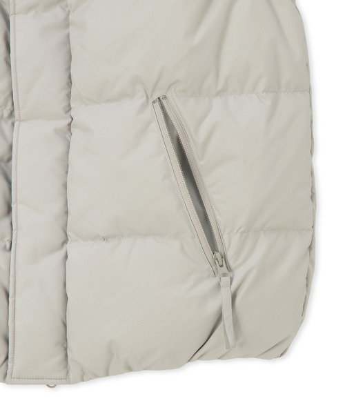 LANVIN en Bleu ブルゾン アウター ボリュームネック シンプル ダウン