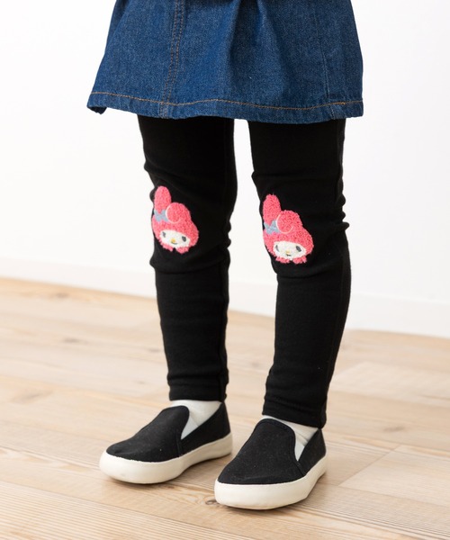 sanrio（サンリオ） レギンス スパッツ 「サンリオ」10分丈 刺繍