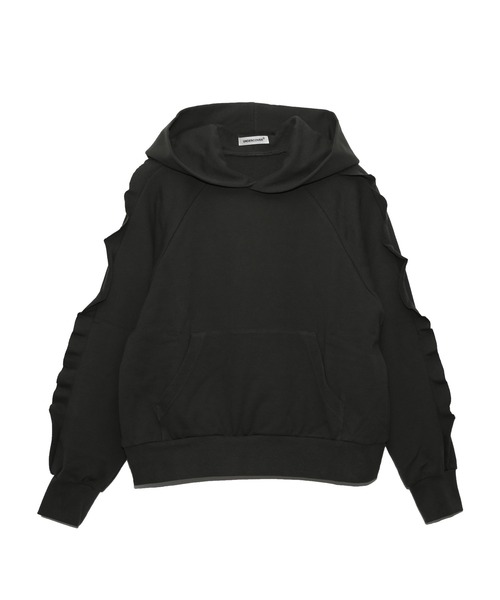 アンダーカバー 21AW パーカー ブラック UNDERCOVER（アンダーカバー） パーカー UP1F1810 レディース