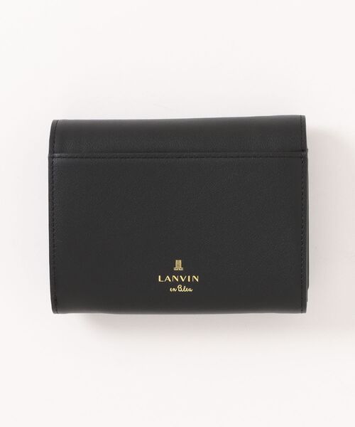 LANVIN en Bleu ミニ 財布 イエナ 2つ折り中Lファスナー財布
