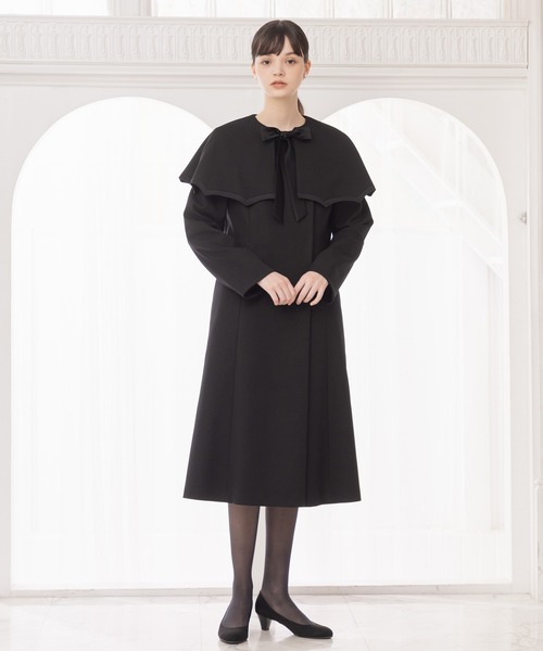 FORME 黒 ダッフルコート サイズ1 ノベルティポーチ付き form forma（フォルムフォルマ） セットアップ 「formforma×Kuromi