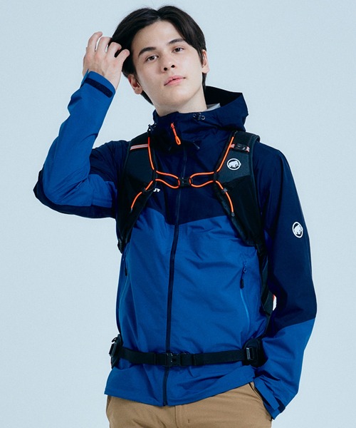 MAMMUT（マムート） ジップアップブルゾン SMALL ダークブルー メンズ