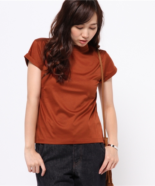 「ESTNATION」 半袖Tシャツ 36 グリーン レディース_画像5