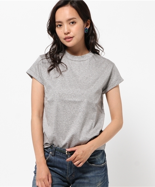 「ESTNATION」 半袖Tシャツ 36 グリーン レディース_画像6