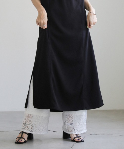 「select MOCA」 ノースリーブワンピース FREE ブラック レディース_画像9