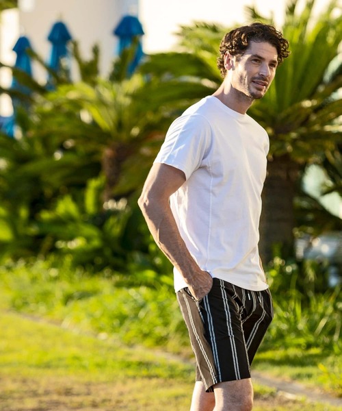 [1PIU1UGUALE3 RELAX ] короткий рукав футболка S белый мужской 