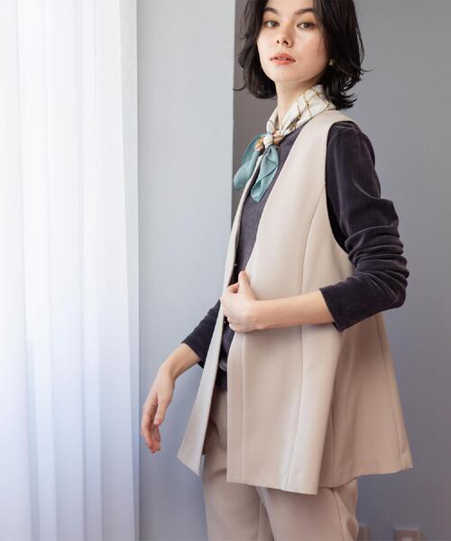 theory luxe（セオリーリュクス） ニットベスト 38 グレー レディース