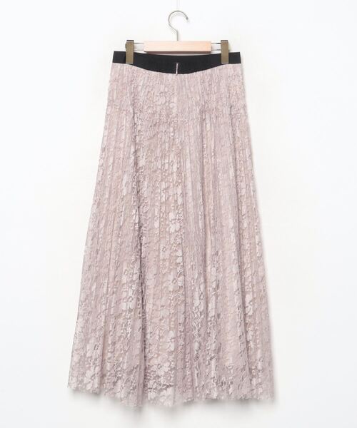 「CELFORD」 プリーツスカート 38 ピンクベージュ レディース_画像2