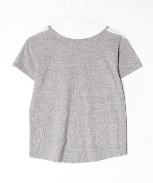 「Marquise de blanc」 半袖Tシャツ - グレー レディース_画像2