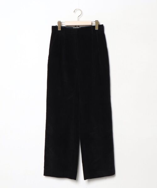 THE ROW ザ ロウ ボトムス 2 ブラック レディース THE ROW（ザ ロウ） コーデュロイパンツ 2 ブラック レディース