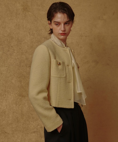 allureville（アルアバイル） ジャケット ノーカラージャケット