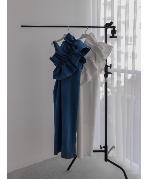 「Katrin TOKYO」 コンビワンピース S ホワイト レディース_画像2