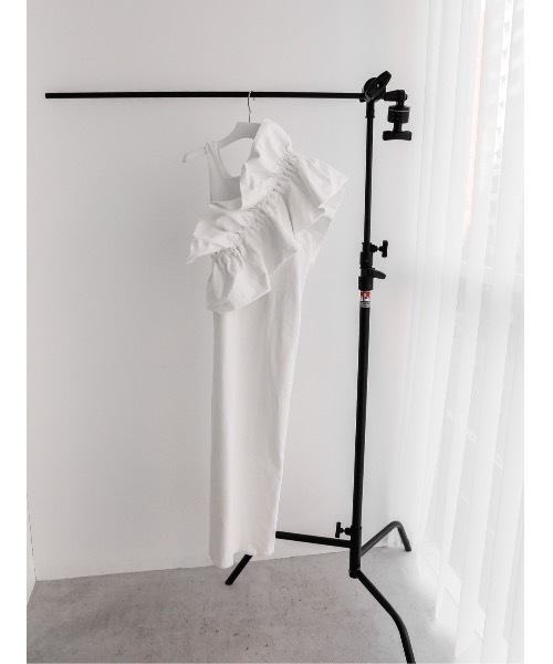 「Katrin TOKYO」 コンビワンピース S ホワイト レディース_画像9