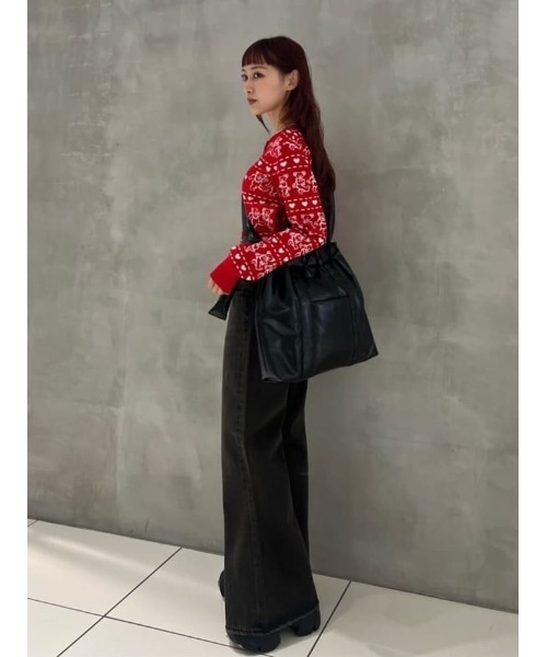 SLY（スライ） ショルダーバッグ バッグ PUFFER SHOULDER BIG BAG