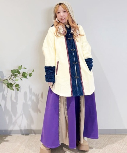【未使用品】チャイハネ　コート チャイハネ（CAYHANE） コート アウター 「チャイハネ」カラカパフード