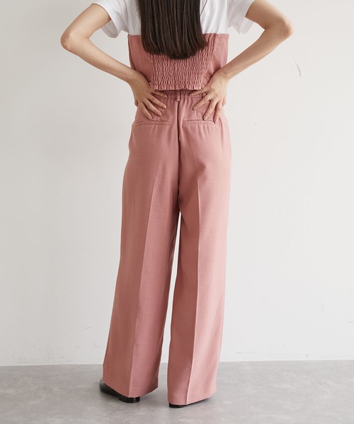 「VIS」 スラックス S ブラウン系その他2 レディース_画像8