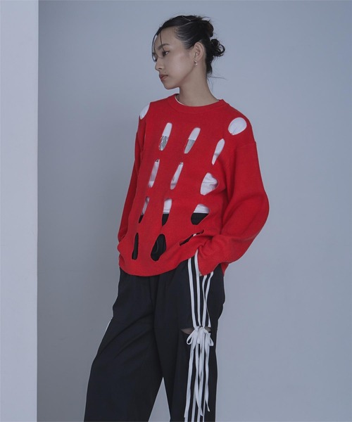 「miette」 長袖ニット FREE ライトグリーン レディース_画像7