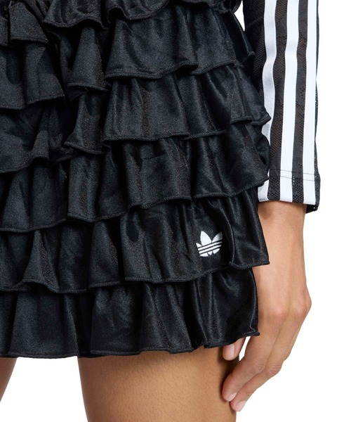 adidas（アディダス） スカート adidas LACE RUFFLE MINI SKIRT