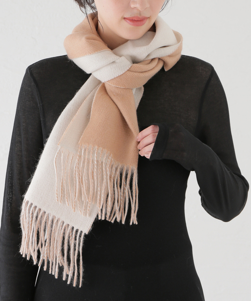 La TOTALITE（ラ トータリテ） マフラー ストール カシミヤブレンド W