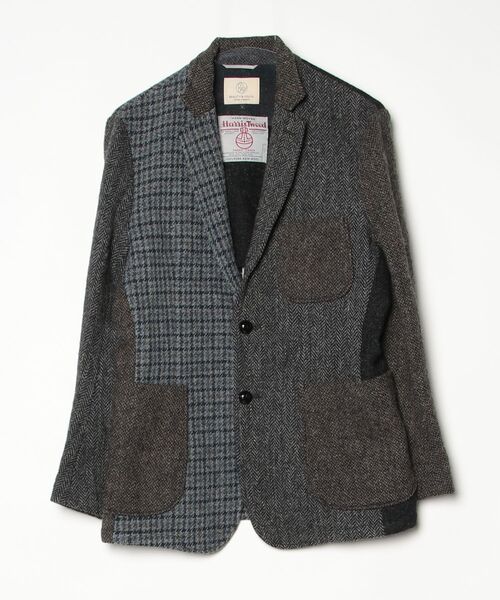 BEAUTY＆YOUTH UNITED ARROWS テーラードジャケット「HARRIS TWEED