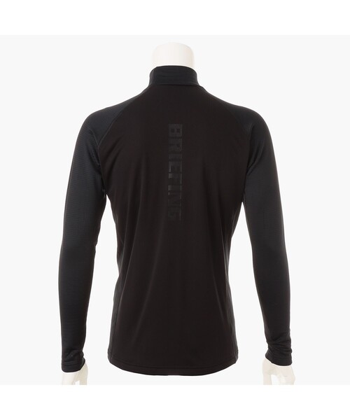 ブリーフィングゴルフ　ウールクルーネック　ブラック　XL BRIEFING GOLF（ブリーフィングゴルフ） ブリーフィング BRIEFING WR
