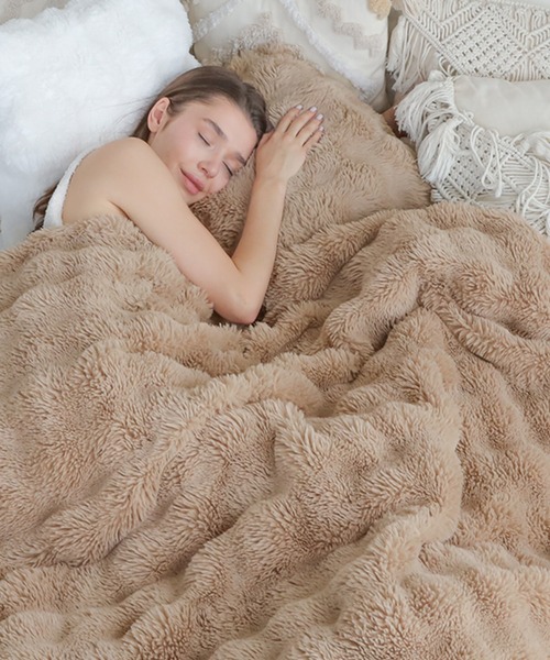 MKD.ZAKKA ブランケット ふわとろブランケット 電気タイプ 100×165cm