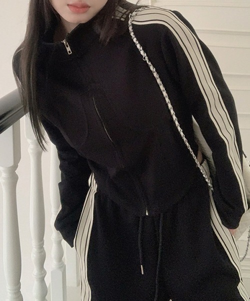 「c.u.l」 ブルゾン M ブラック レディース_画像5