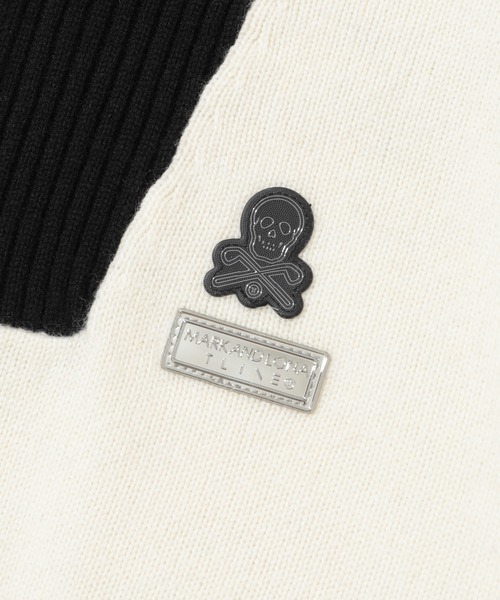 MARK&LONA（マークアンドロナ） セーター ニット SIg Bicolor Shield