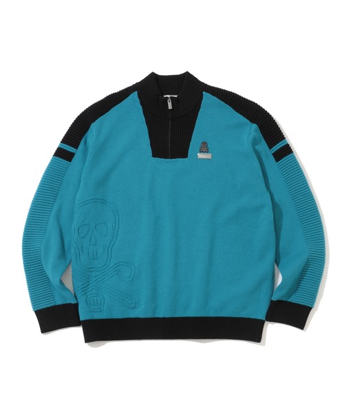 MARK&LONA（マークアンドロナ） セーター ニット SIg Bicolor Shield