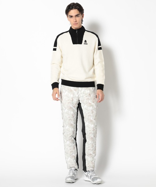 MARK&LONA（マークアンドロナ） セーター ニット SIg Bicolor Shield