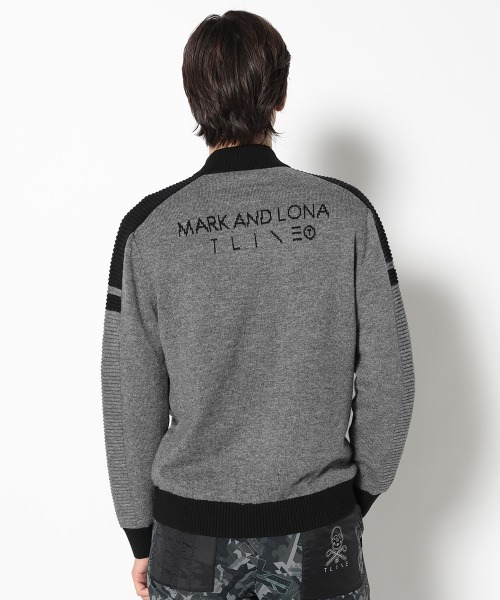 MARK&LONA（マークアンドロナ） セーター ニット SIg Bicolor Shield