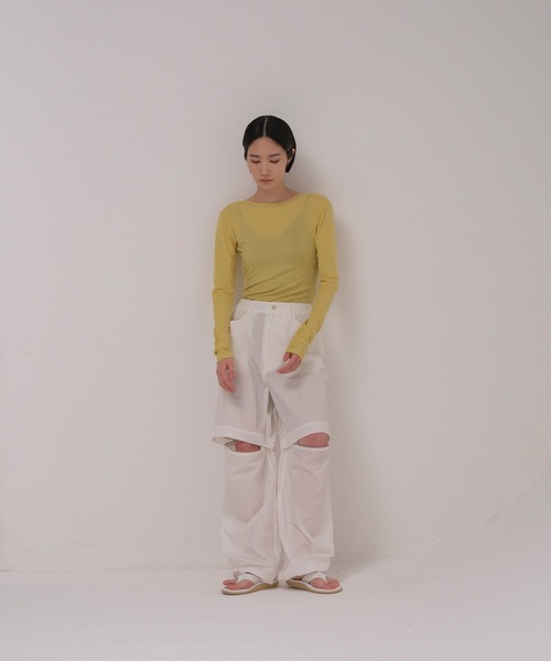 ENOF パンツ L ホワイト レディース : ZOZOTOWN Yahoo!店 - 通販